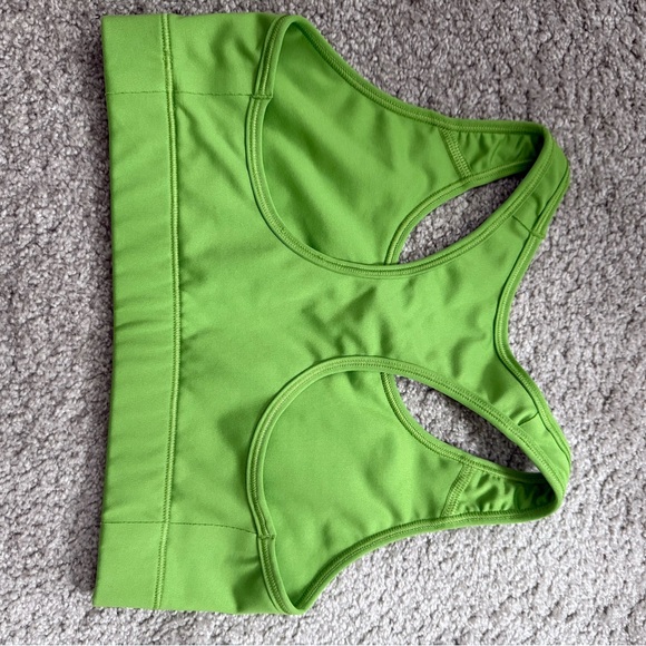 Nike Lime Green Dri-FIT Sports Bra - Picture 2 of 2